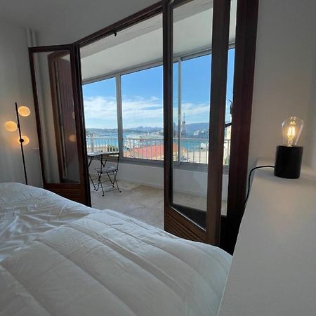 Design T3 Vue Mer Et Montagne 2 Chambres 3Mn De La Plage Fibre Clim Saint-Mandrier-sur-Mer Esterno foto