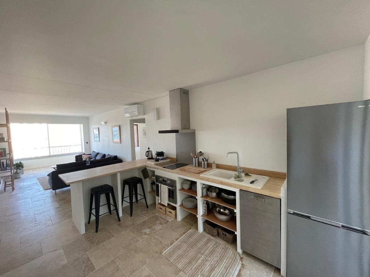 Design T3 Vue Mer Et Montagne 2 Chambres 3Mn De La Plage Fibre Clim Saint-Mandrier-sur-Mer Esterno foto
